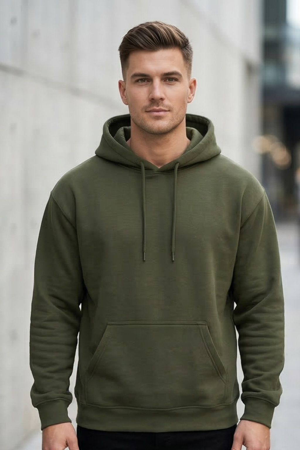 Olive Green Hoodie