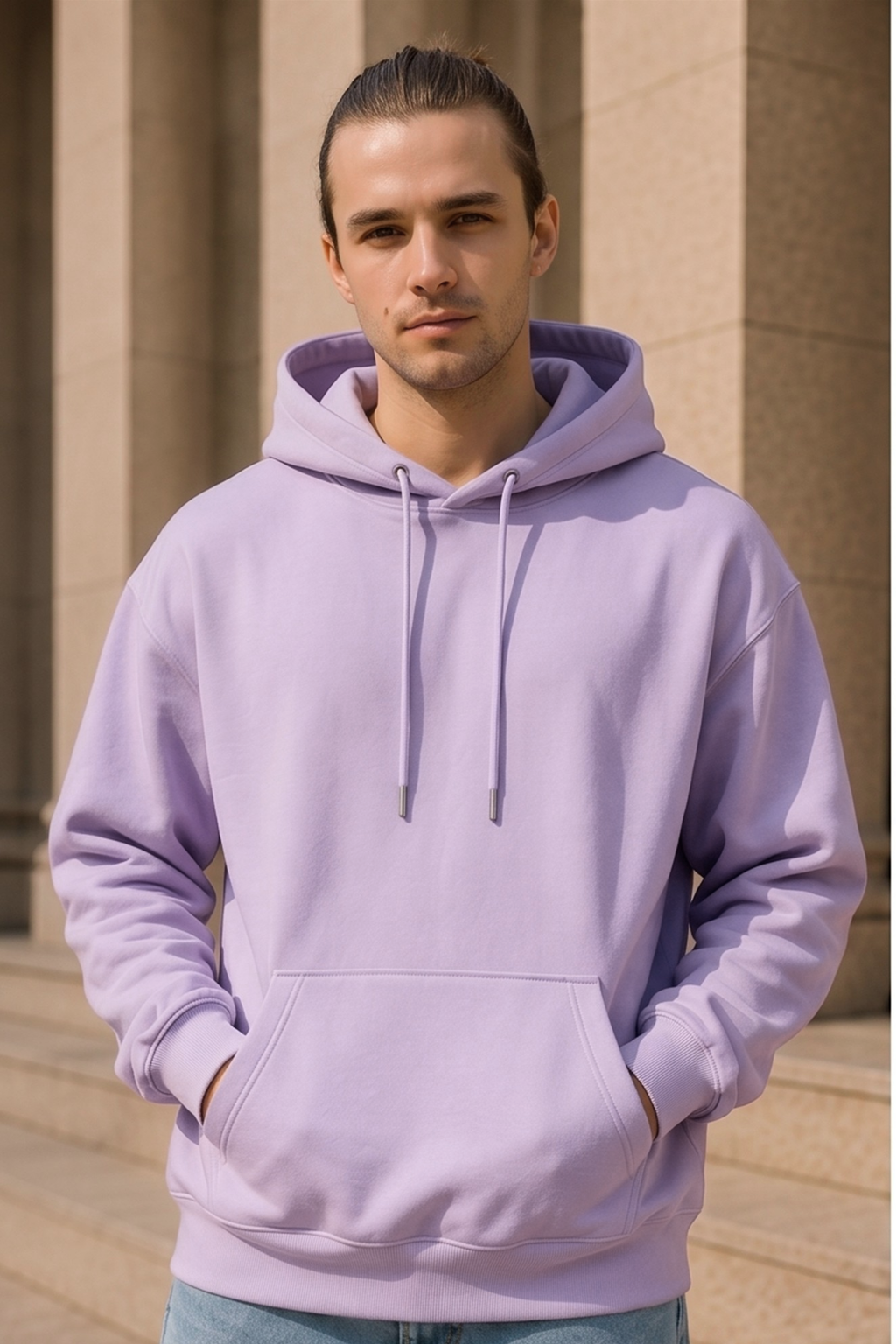 Lavender Oversized Hoodie