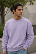 Lavender Oversized Sweatshirt