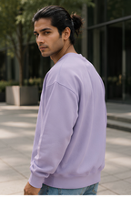 Lavender Oversized Sweatshirt