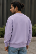 Lavender Oversized Sweatshirt