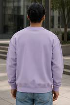 Lavender Oversized Sweatshirt