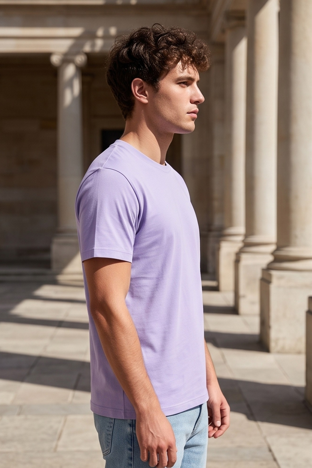 Lavender Supima T-Shirt