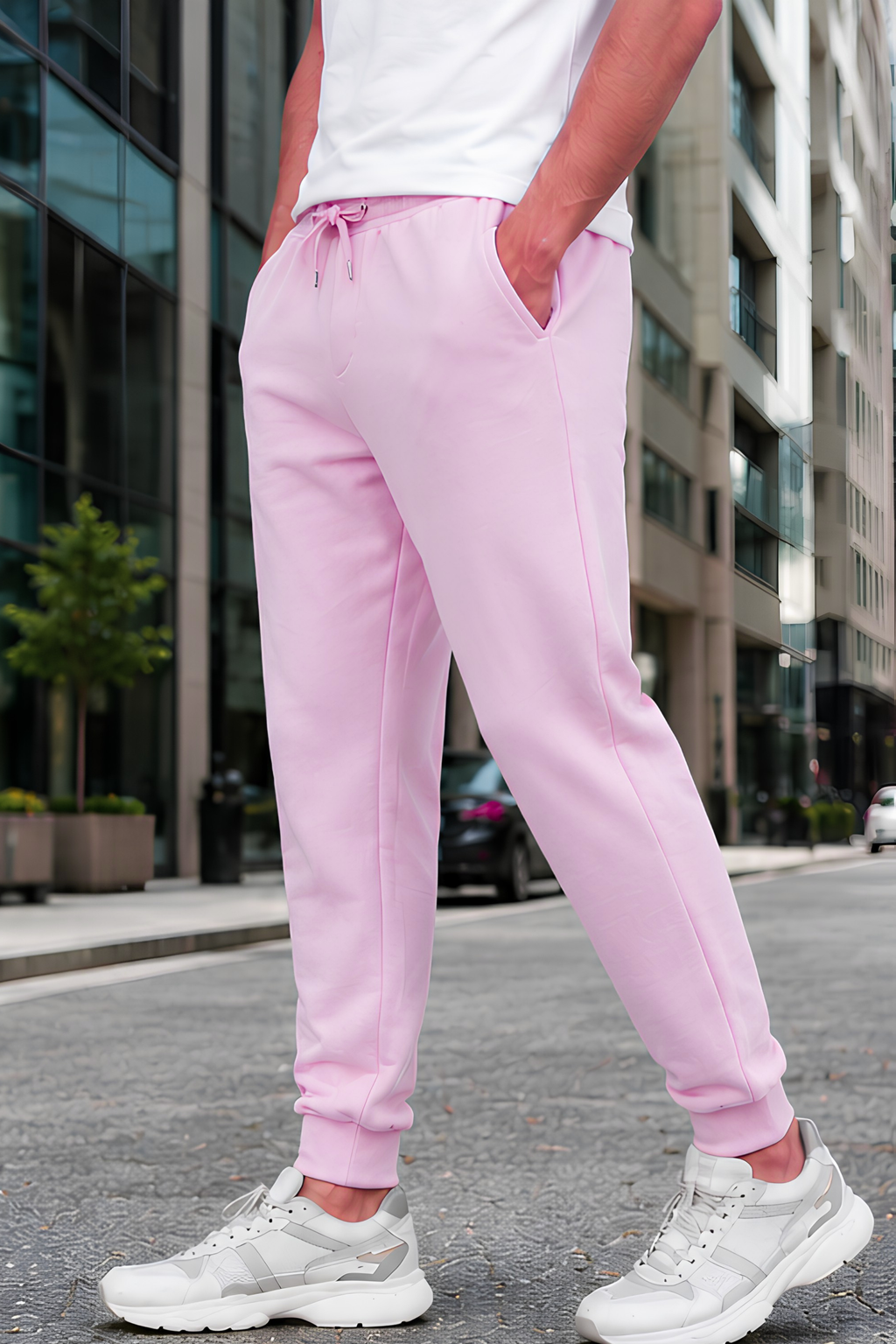 Light Baby Pink Joggers