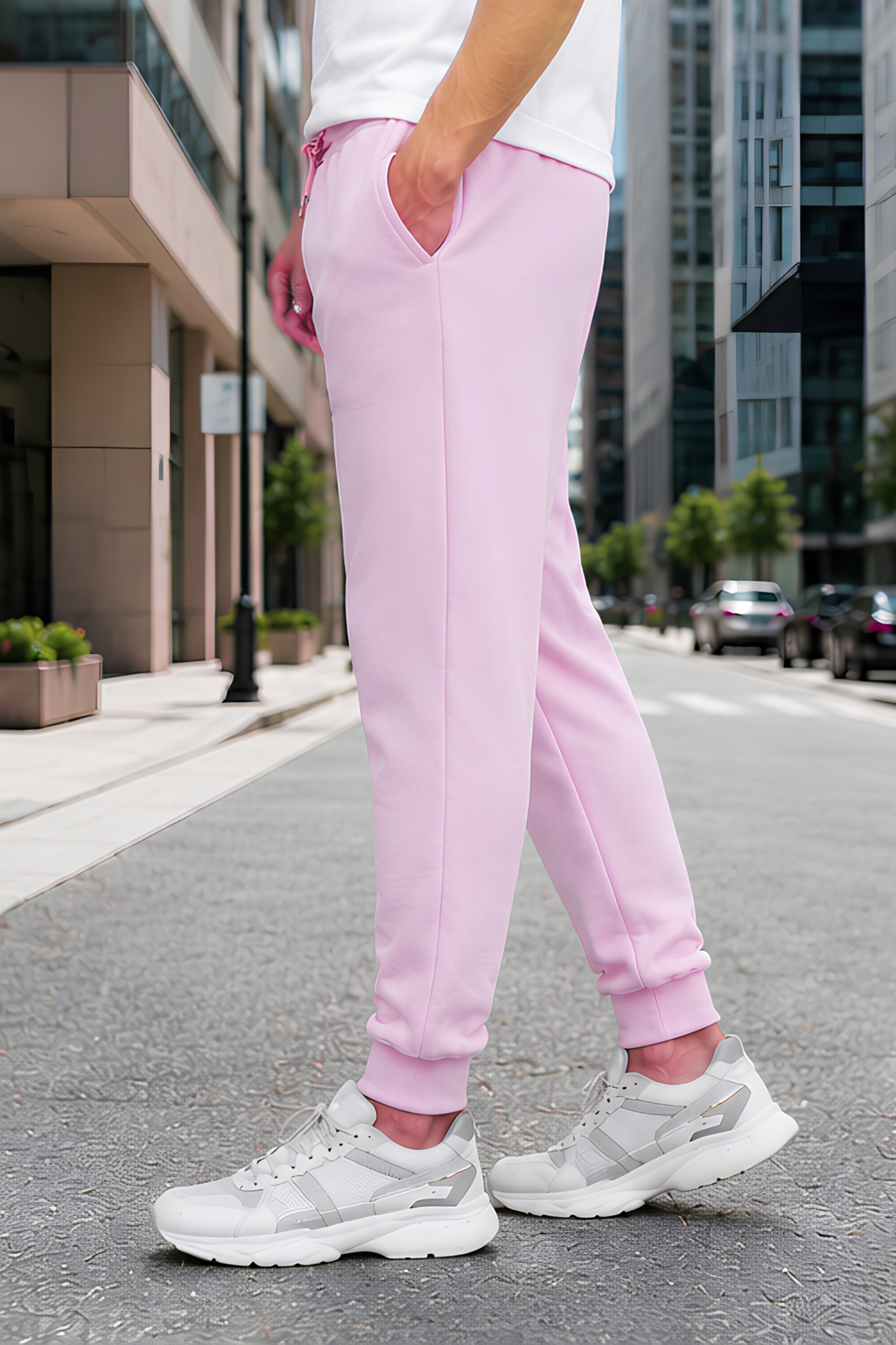 Light Baby Pink Joggers