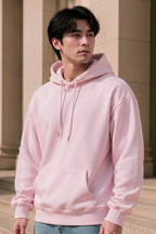 Light Baby Pink Oversized Hoodie