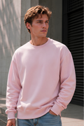 Light Baby Pink Oversized Sweatshirt