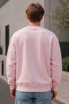 Light Baby Pink Oversized Sweatshirt