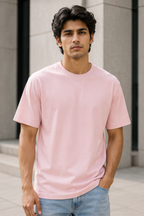 Light Baby Pink Stretch T-shirt