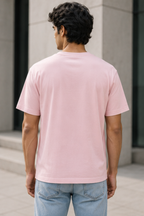 Light Baby Pink Stretch T-shirt