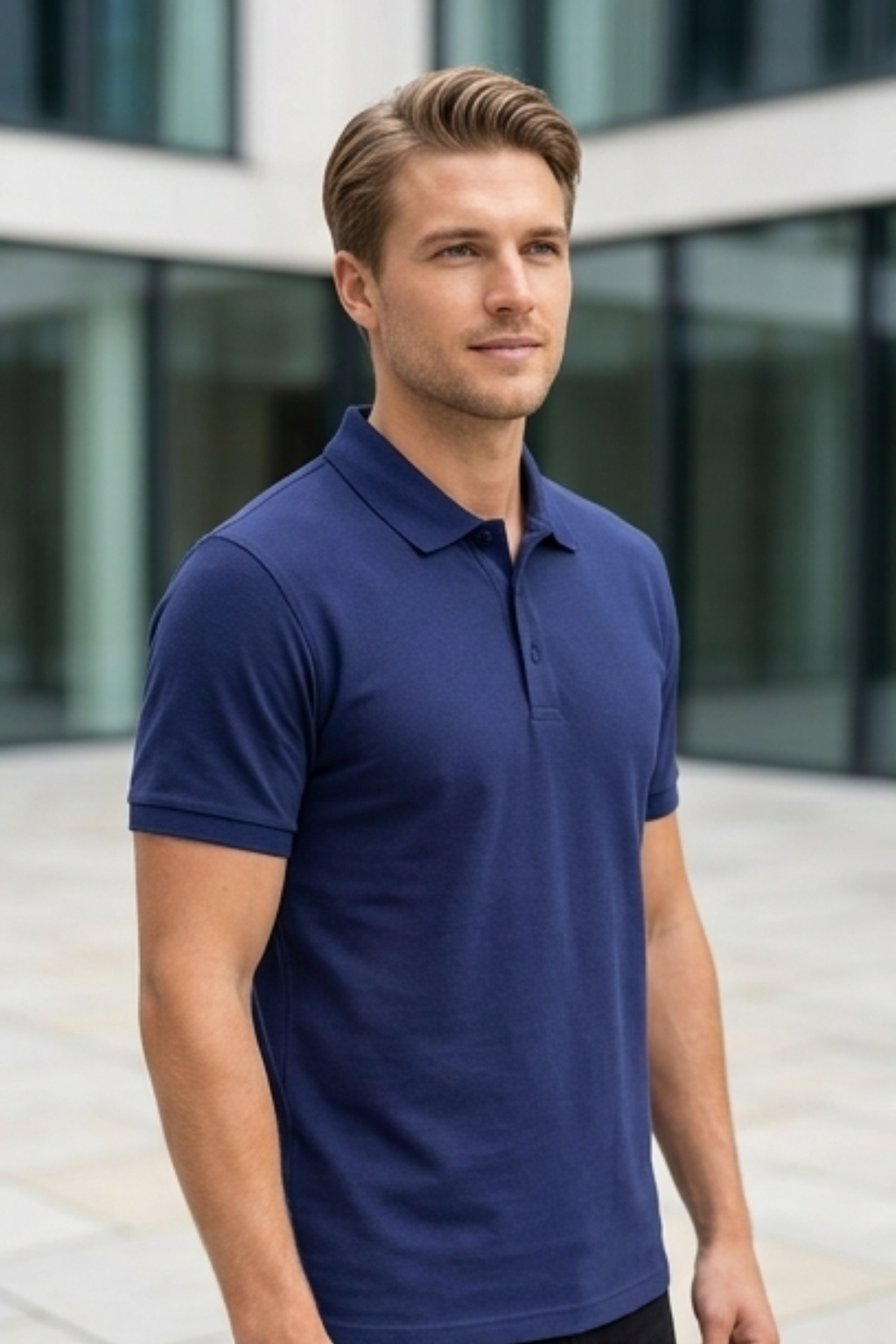 Royal Blue Men's Polo