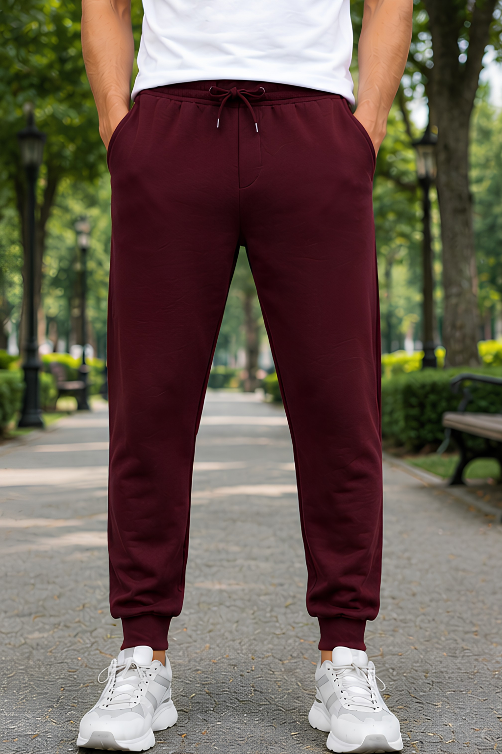 Maroon Joggers