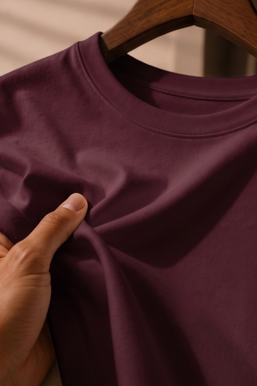 Maroon Supima T-Shirt