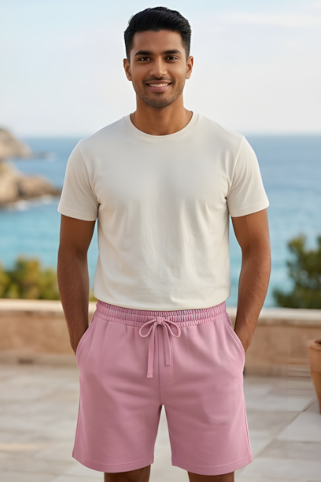 Flamingo Terry Shorts