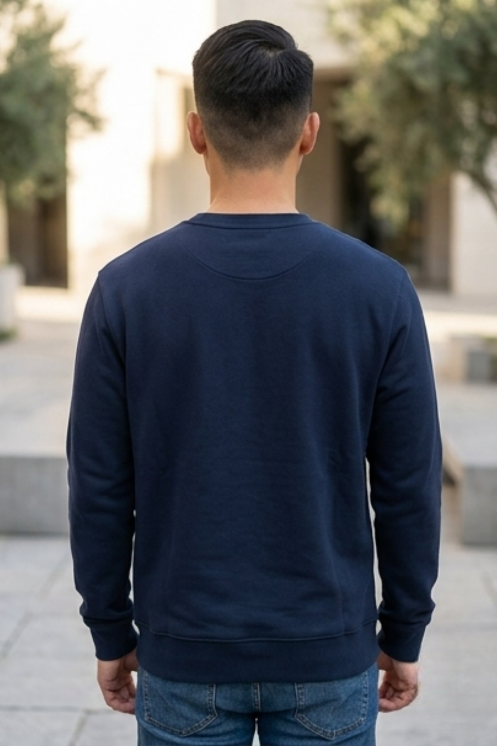 Navy Blue Sweatshirt