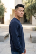 Navy Blue Sweatshirt