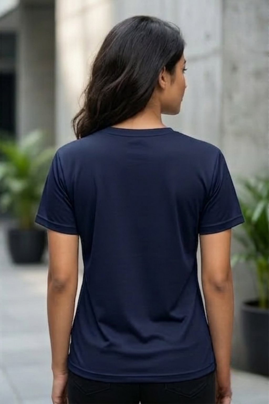 Navy Blue Women's Classic T-Shirt