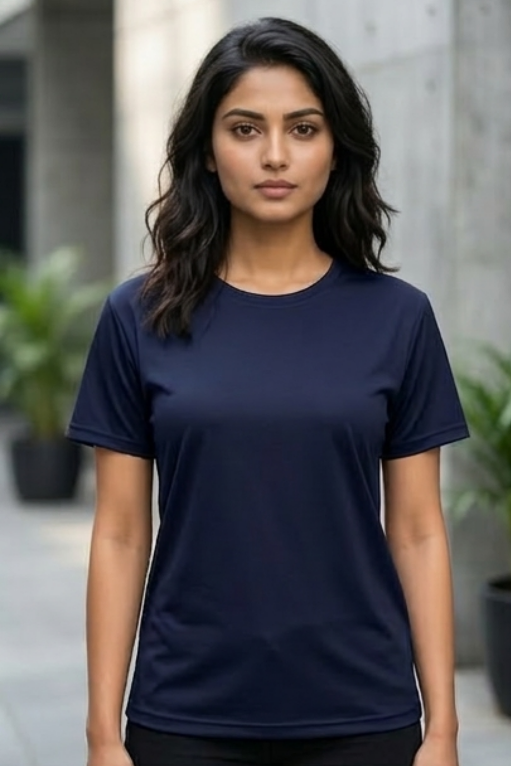 Navy Blue Women's Classic T-Shirt