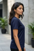 Navy Blue Women's Classic T-Shirt