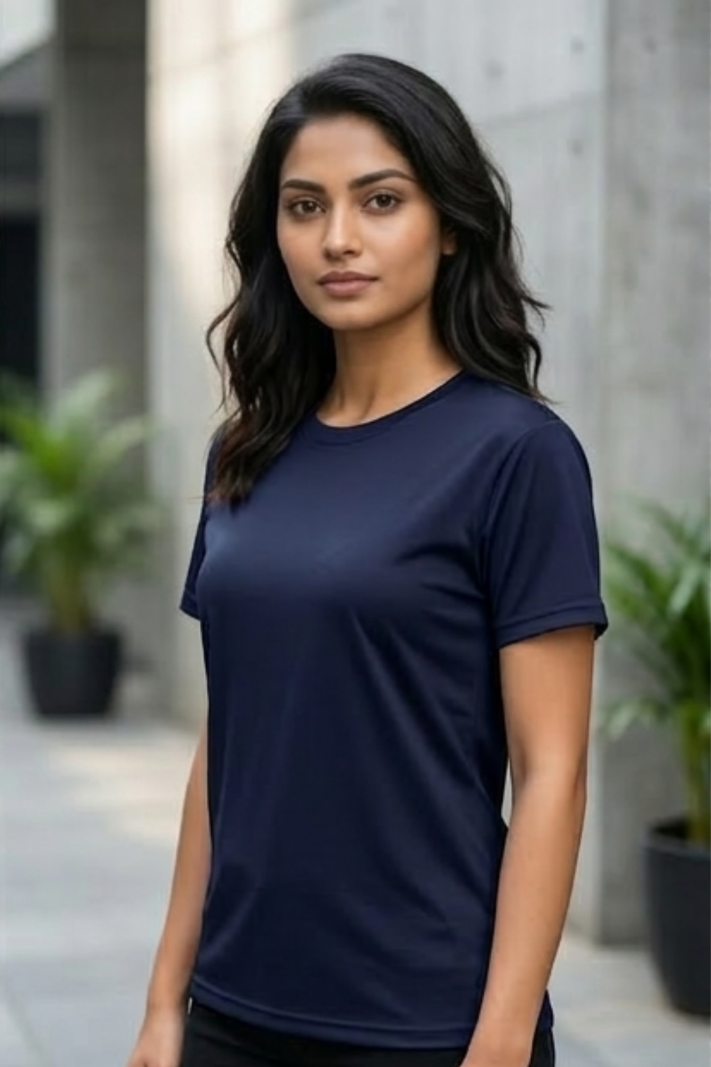 Navy Blue Women's Classic T-Shirt