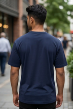 Navy Blue Classic Fit T-Shirt
