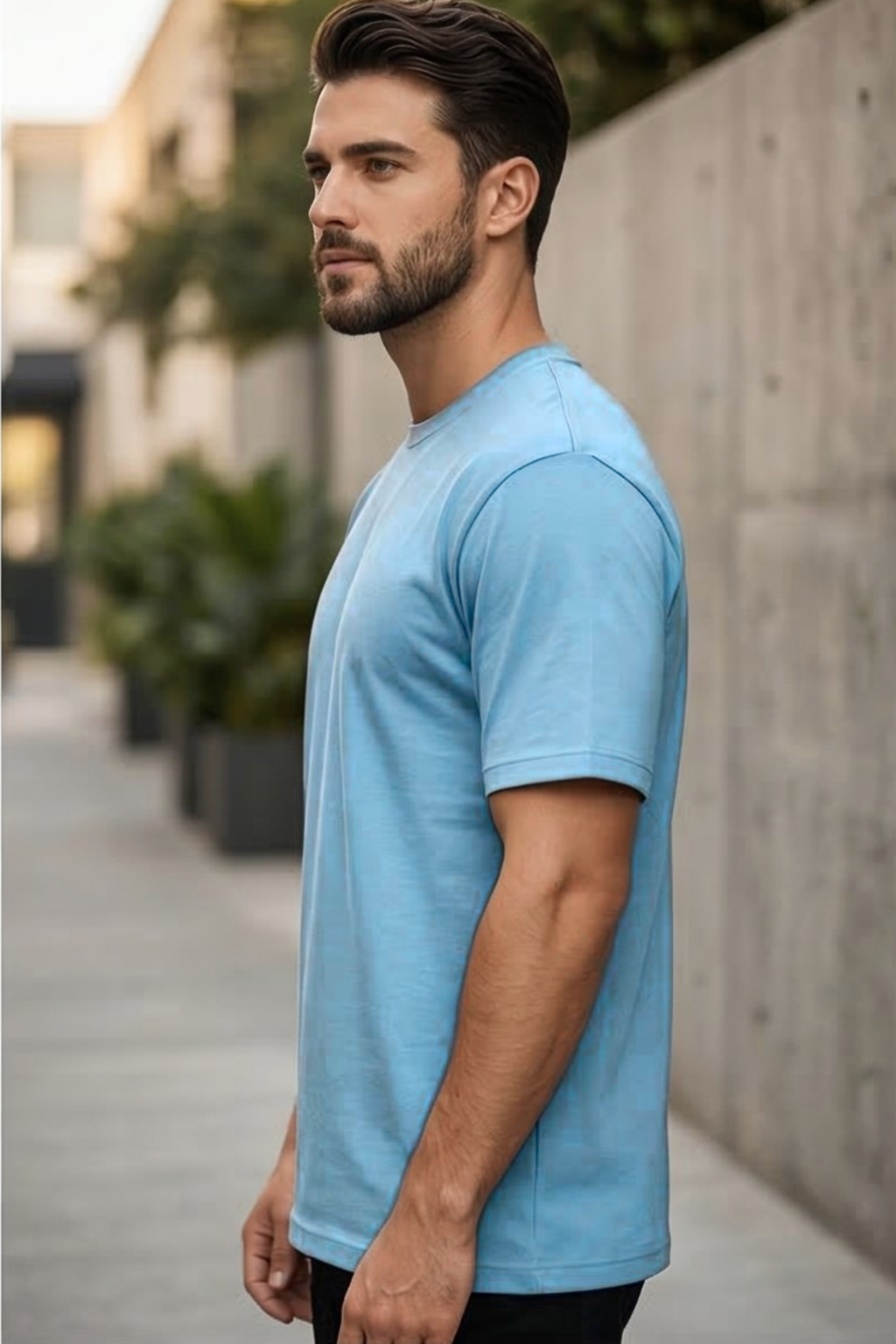 Baby Blue Classic Fit T-Shirt
