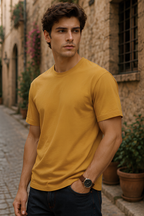 Mustard Yellow Classic Fit T-Shirt