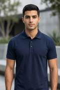 Navy Blue Men's Polo