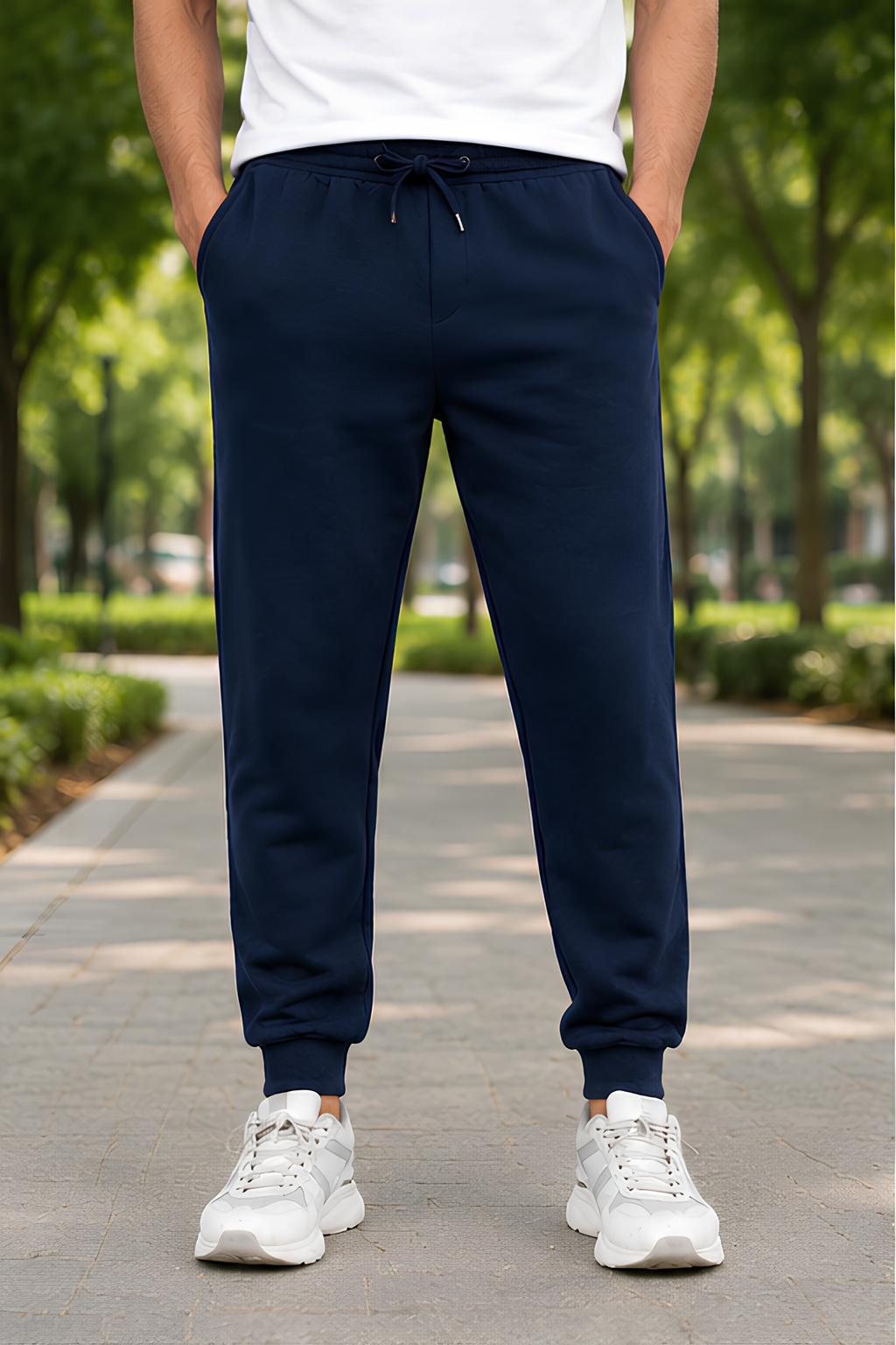 Navy Blue Joggers