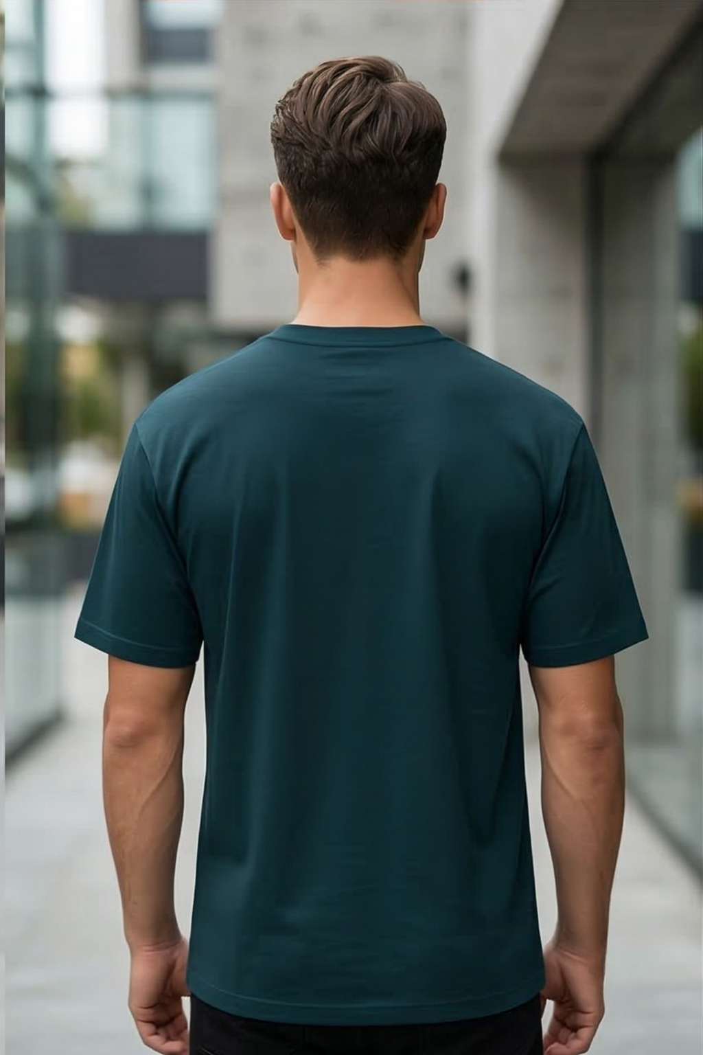 Petrol Blue Classic Fit T-Shirt