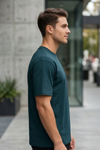 Petrol Blue Classic Fit T-Shirt