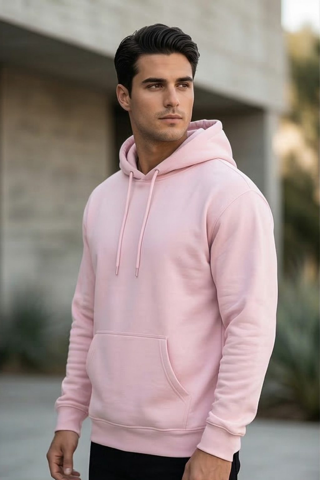 Light Baby Pink Hoodie