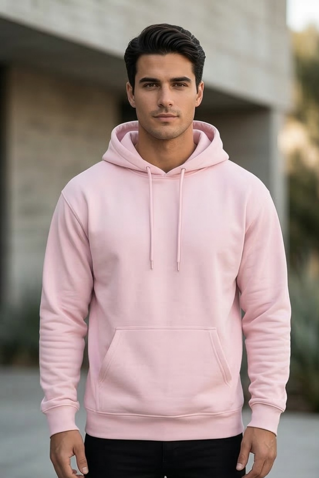 Light Baby Pink Hoodie