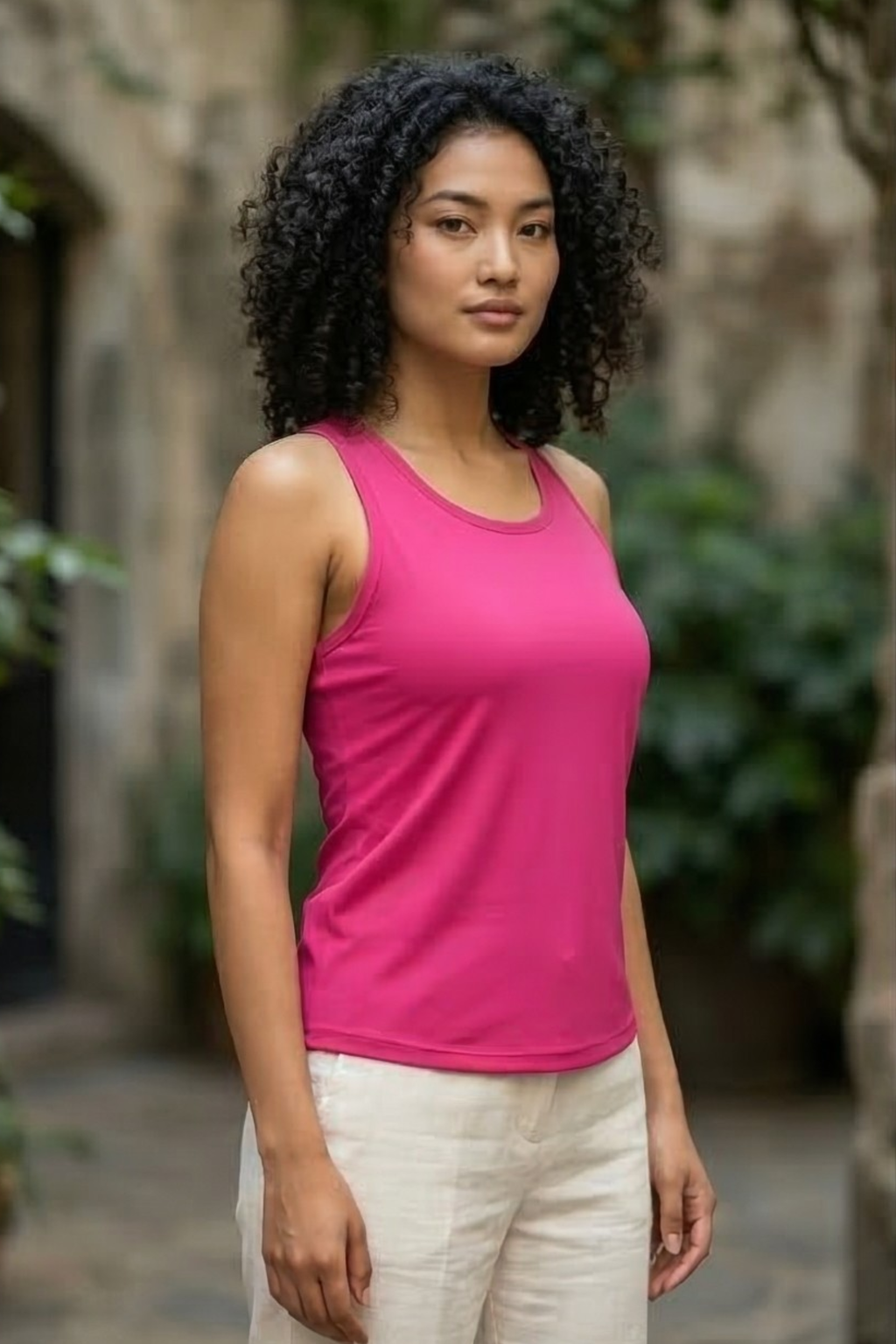 Pink Women's Tank Top