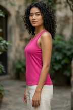 Pink Women's Tank Top