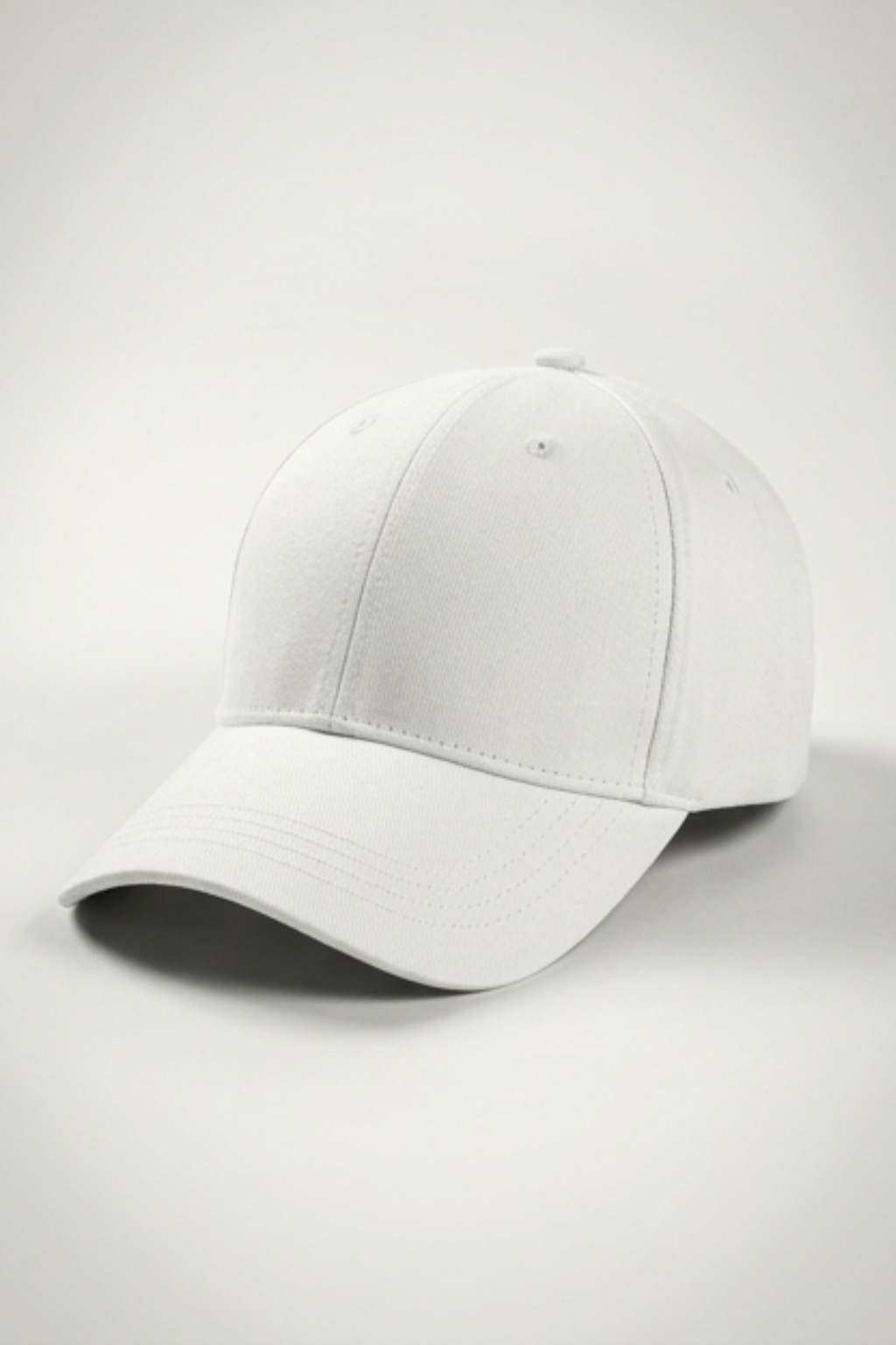 White BaseBall Cap