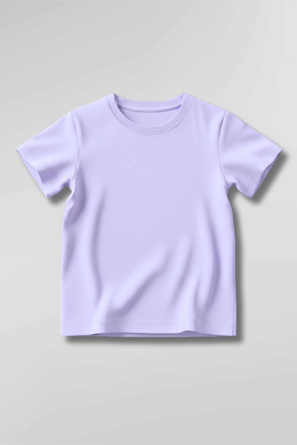 Lavender Kid's Crew Neck T-Shirt