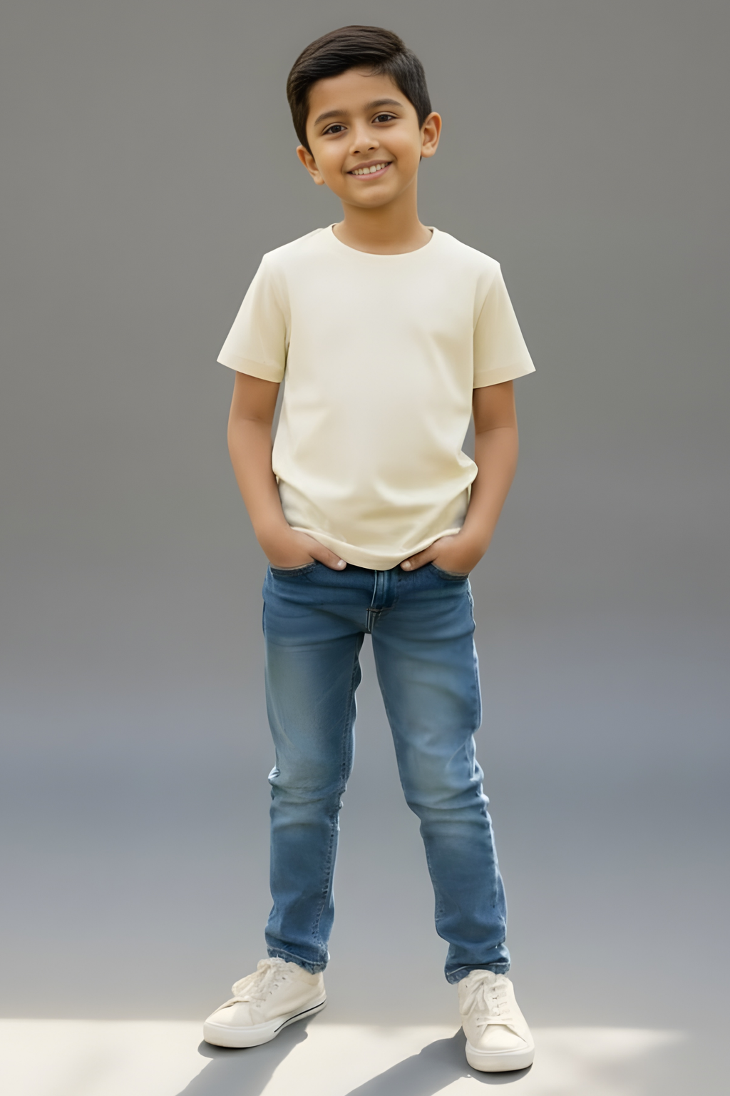 Off White Kid's Crew Neck T-Shirt
