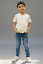 Off White Kid's Crew Neck T-Shirt
