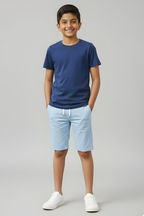 Royal Blue Kid's Crew Neck T-Shirt