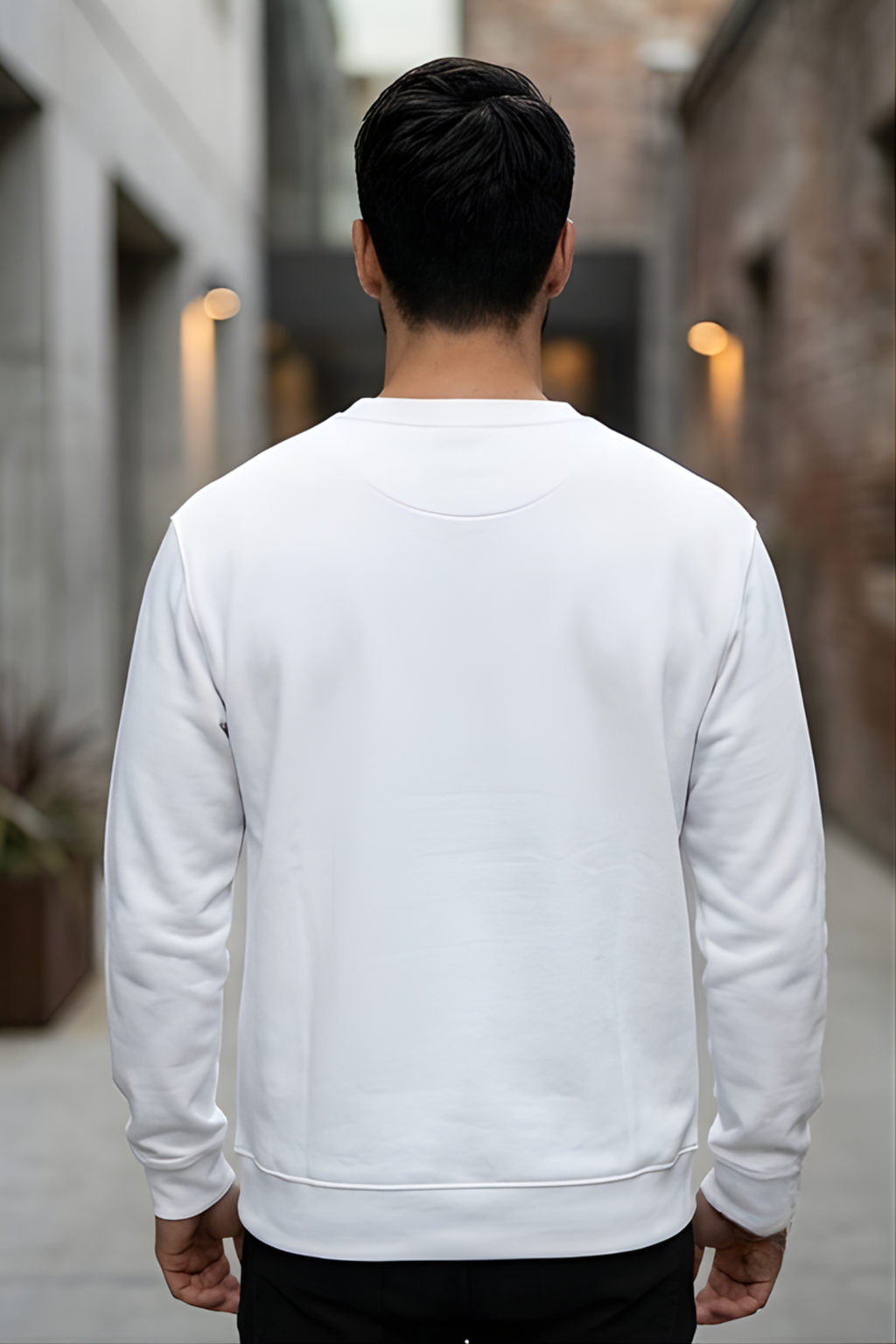 White Sweatshirt
