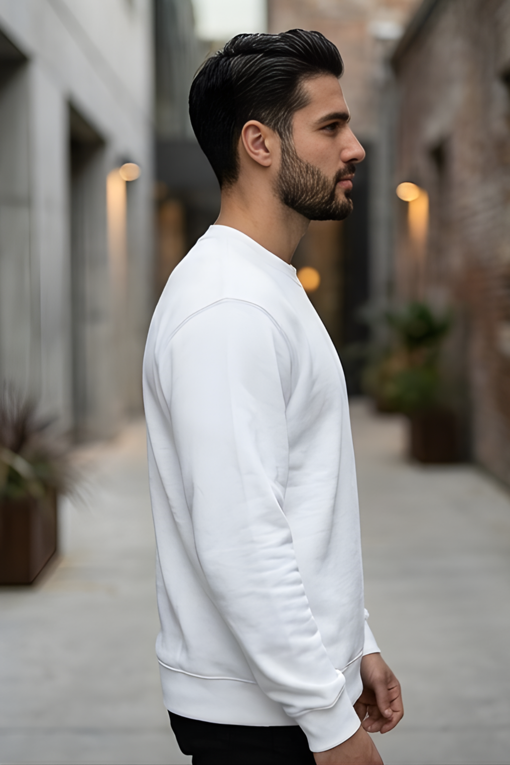 White Sweatshirt