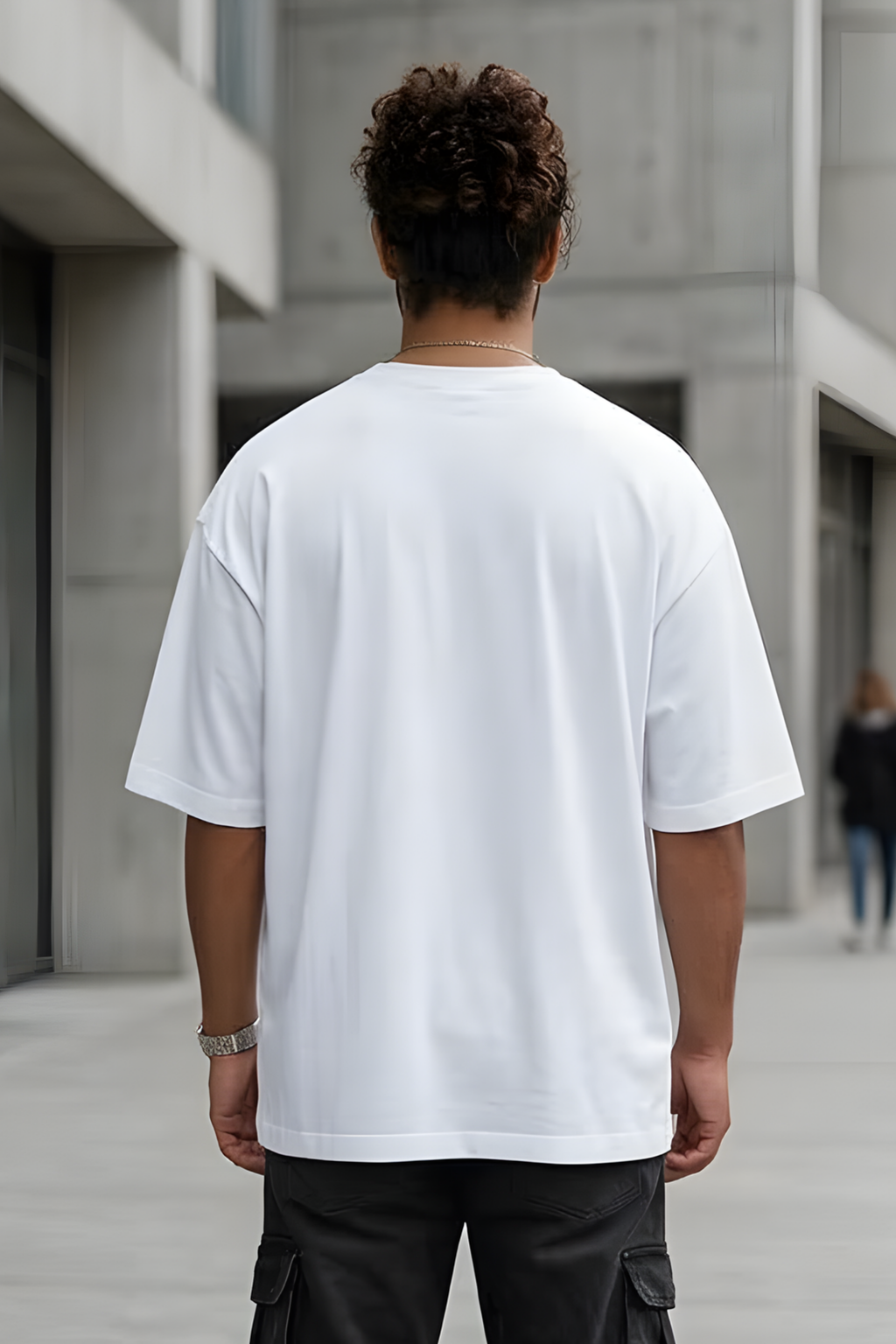 White Oversized Classic T-Shirt