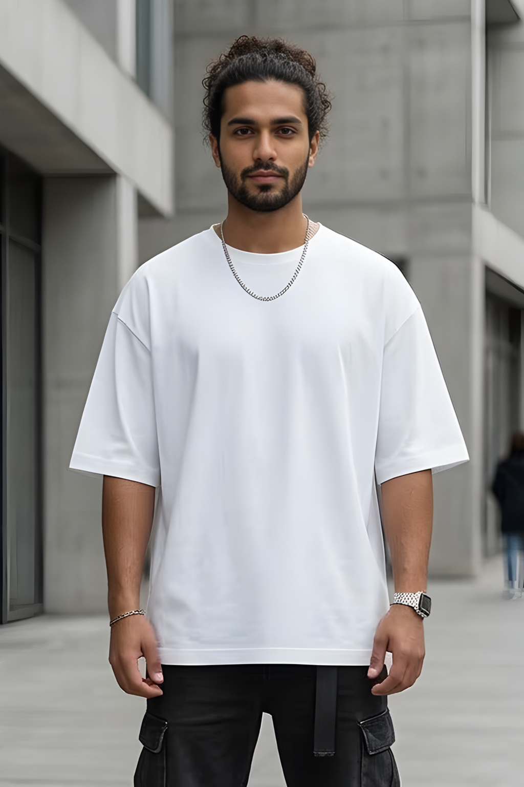 White Oversized Classic T-Shirt