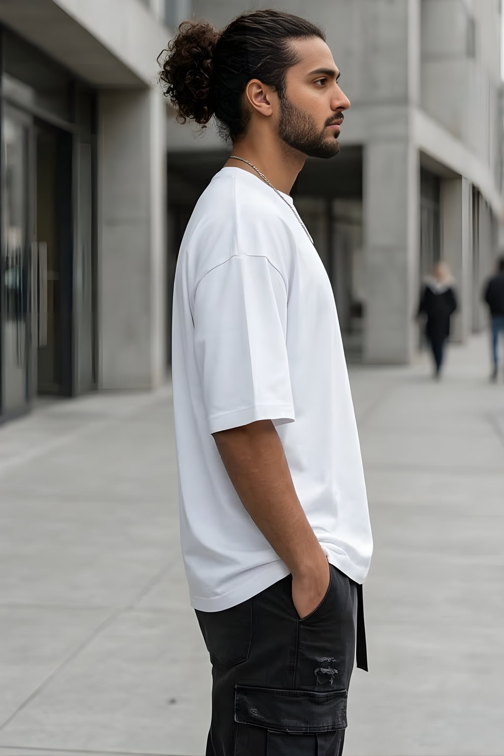 White Oversized Classic T-Shirt