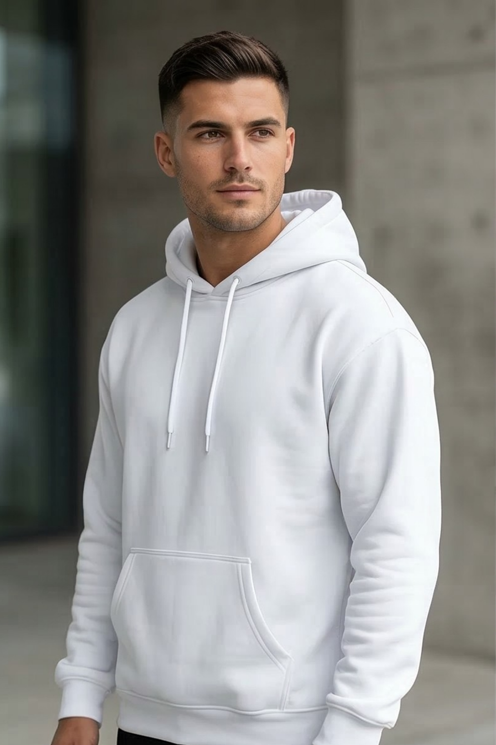 White Hoodie