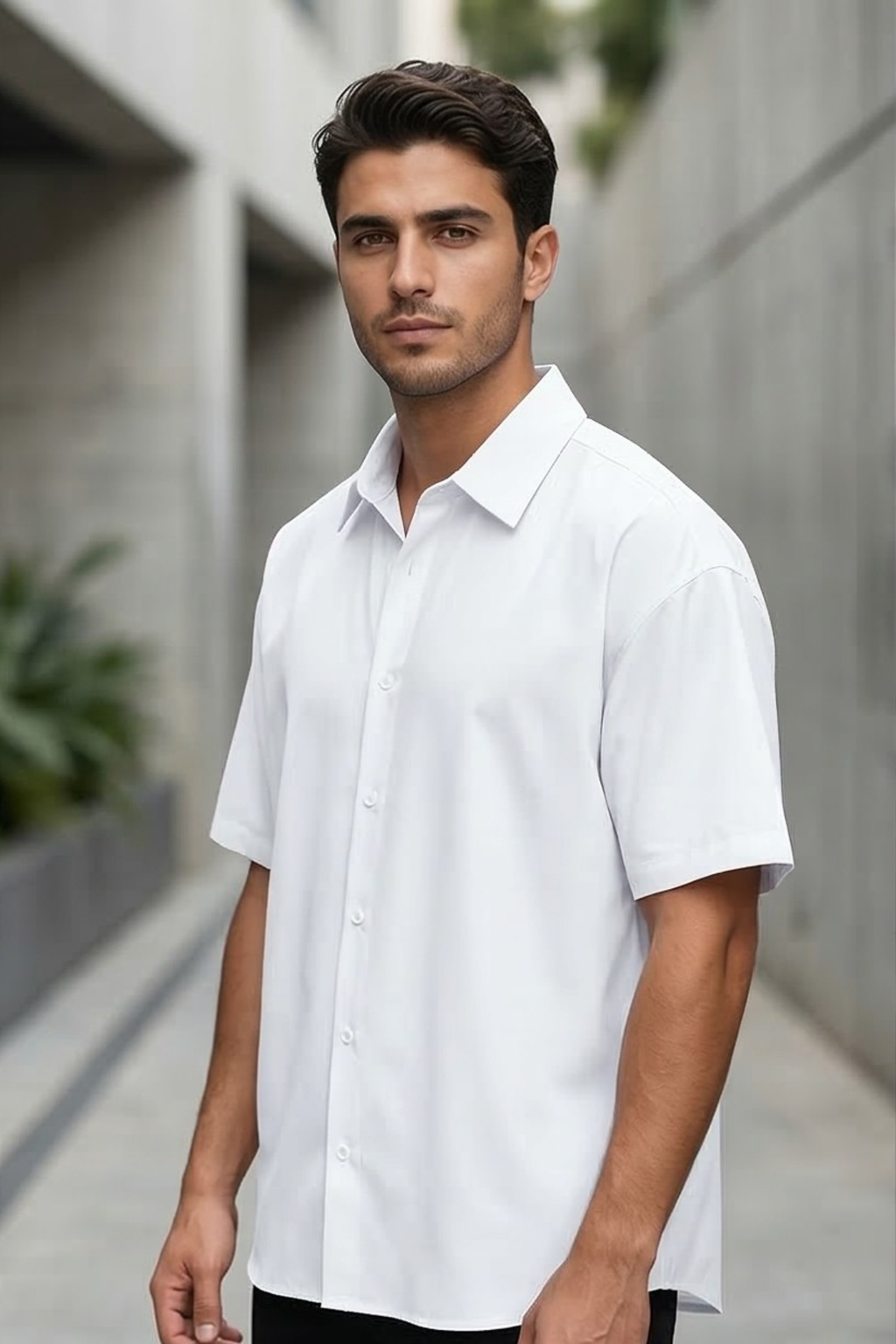 White Oversized Shirt