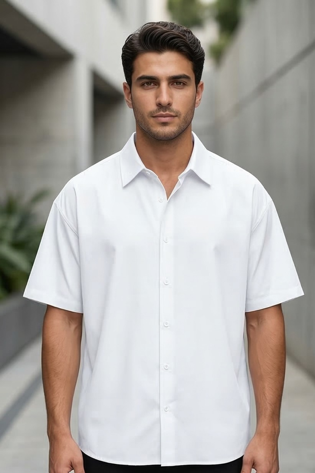 White Oversized Shirt