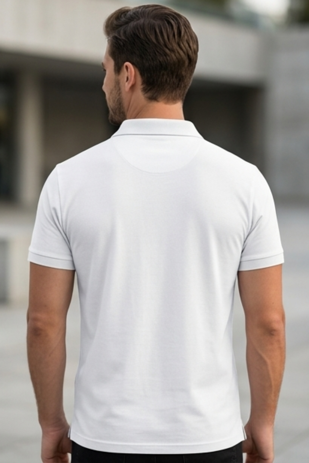 White Men's Polo