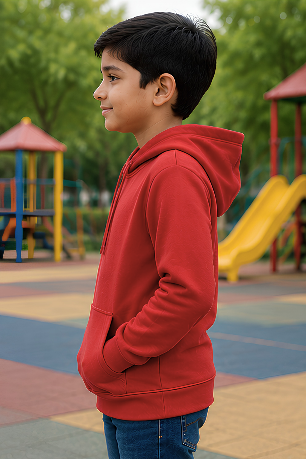 Red Kids Hoodie